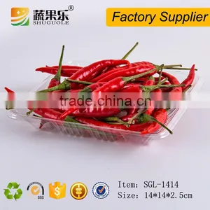 Fruit Plastic Packaging Blueberry Blister Container Tray thumbnail-1