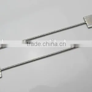 Stainless Steel Swizzle Sticks, Square Head Swizzle Stick, Metal Stirrer Stick thumbnail-1