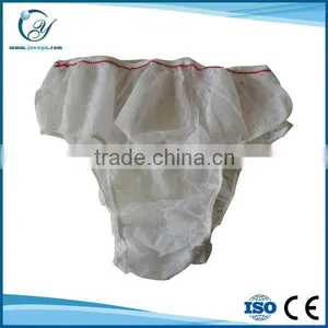 Disposable Nonwoven Massage Spa Female Underwear thumbnail-1