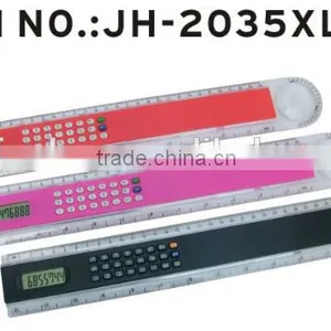 Promotional Multi-functional 8 Digits Ruler Calculator With Magnifier thumbnail-4