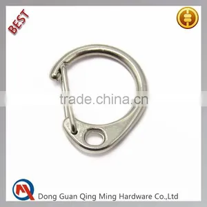 Wholesale Silver Spring D Ring Snap Hook thumbnail-1