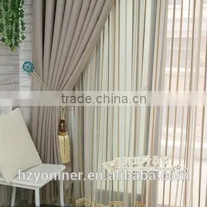 2015 Hot Sale Linen Like Curtain 011 Fabric and Designed Window Fabric; Made up Curatin in Hotel or Home thumbnail-2