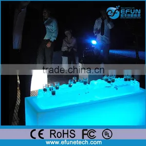 Led Rgb Color Changing Wine Cabinet Liquor Ice Drink Cooler for Bar and Party Event thumbnail-1