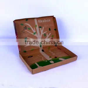 2016 Cheap Recycled Brown Folding Kraft Paper Box thumbnail-1