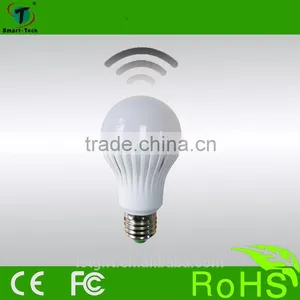 Microwave Sensing Device E27 5w LED Indoor Motion Sensor Light Bulb thumbnail-2