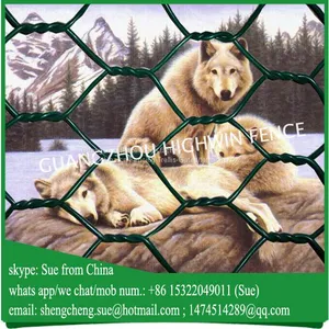 Cheap Chicken Wire Mesh 25mm Hole Poultry Fencing thumbnail-2