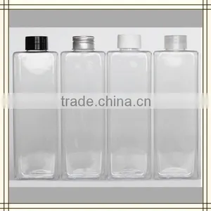 500ml Plastic Colorful Blue PET Bottle With Aluminium Cap for Cosmetic thumbnail-4