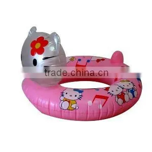 Inflatable Swimming Ring, Inflatable Kid's Ring, PVC Swimming Ring, Swim Ring a Head thumbnail-1