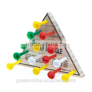 Triangle Peg Board Game thumbnail-2