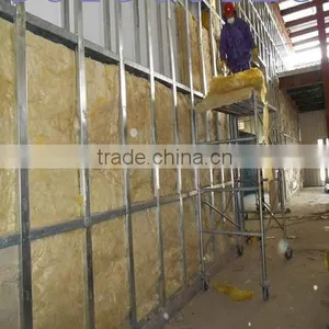 Cheap Price Yellow Color Soundproof Fireproof Wool Board With 25*600*1200mm thumbnail-2
