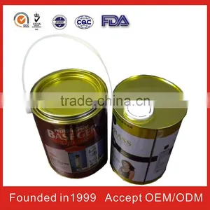 Chemioal Round Tin Can for Paint With Chemical Round Tin thumbnail-1