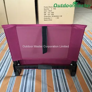 GYM Game Seat Portable Folding Maroon Cheap Stadium Seat thumbnail-3