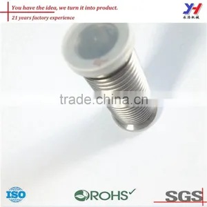 OEM ODM Custom Durable Stainless Steel Corrugated Pipe for Basin Drainage Device thumbnail-1