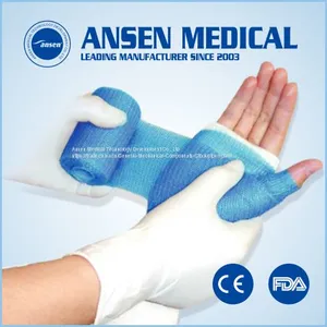 Medical Dog Bandage Polymer Materials Fiberglass Casting Tape & General Orthopedic Cast thumbnail-4