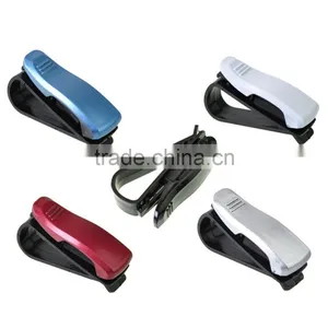 2016 ABS Portable Clips Car Vehicle Sun Visor Sunglasses Eyeglasses Glasses Ticket Holder Clip thumbnail-2