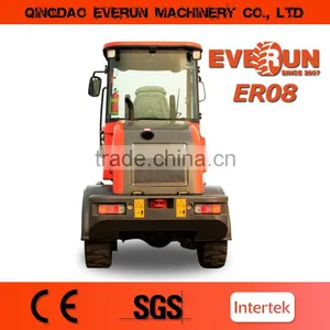Everun 0.8ton Chinese Mini Wheel Loader for Sale thumbnail-4