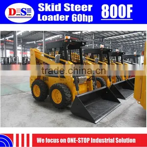 60hp Mini Skid Steer Loader China 800F - Hot Small Skid Steer Loader for Sale Skid Steer thumbnail-1