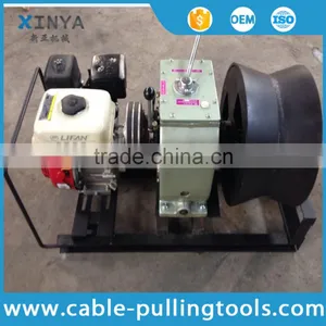 3 Ton Petrol Engine Powered Winch/Cable Drum Winch thumbnail-6