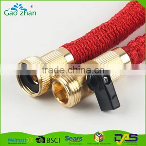 Double Layer Latex Retractable Expandable Garden Hose Pipe Elastic Garden Water Hose for Irrigation thumbnail-4