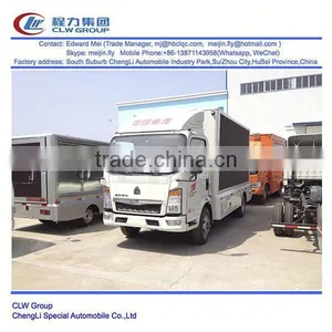 Howo 100 Hp 4*2 Type P10 LED Outdoor Led Screen Mobile thumbnail-5
