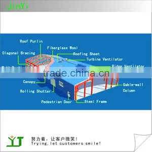 Prefab Light Steel Structure Warehouse thumbnail-1