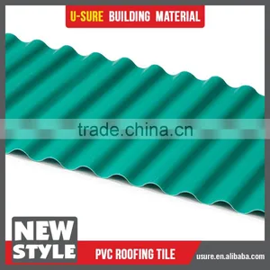Plastic Roofing Tile Sheet With Pvc for Sunshine House thumbnail-4
