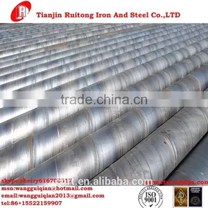 Api5l Gr.b Spiral Steel Pipes Welded for Piling thumbnail-4