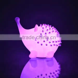 Children Hedgehog Color Change Led Night Light thumbnail-4