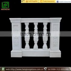 Natural Marble Balcony Column For Garden thumbnail-1
