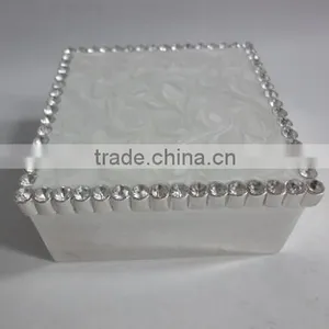 Enamel Jewelled Metal Alloy Trinket Box Jewel Box thumbnail-1