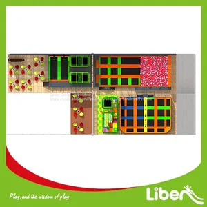 Commercial Indoor Trampoline Park Equipment Cost thumbnail-3