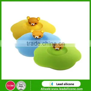 Factory Supply Silicone Glass Cup Cover Lid thumbnail-5