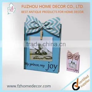 Very Funny Boy and Girl Bay Photo Frame With Printing and Clips thumbnail-1