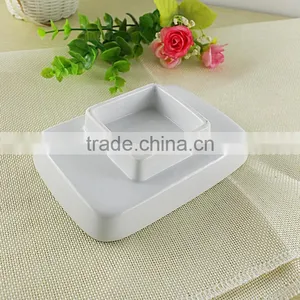 Made in China Artistic Ceramic Wall Mounted Soap Dish for Bath Accessories thumbnail-4