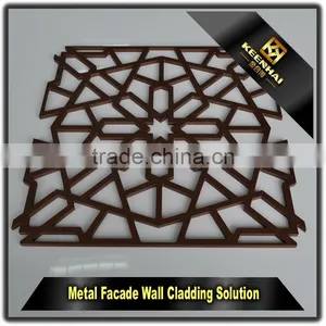 EXterior Decorative Colored Anodized Aluminium Cladding Sheets thumbnail-1