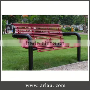 Arlau Cheap Modern Furniture,Outdoor Long Metal Garden Bench,Metal Tables And Chairs Garden thumbnail-1
