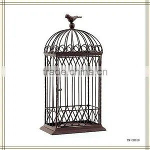 New Design Antique Black Color Metal Bird Cage thumbnail-1