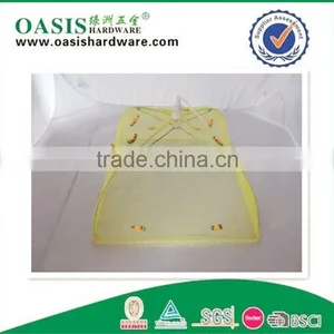 Net Cloth Folded Food Cover With Florals Food Umbrella thumbnail-4