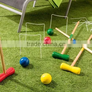 Wooden Cricket Game Set/wooden Gate Ball Set thumbnail-1