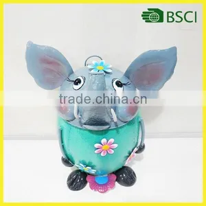 Wholesale Decorative Garbage Bin Cute Elephant Trash Can thumbnail-1