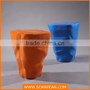 Modern Funiture Club Ice Stool Fiberglass Funny Bar Stools thumbnail-3
