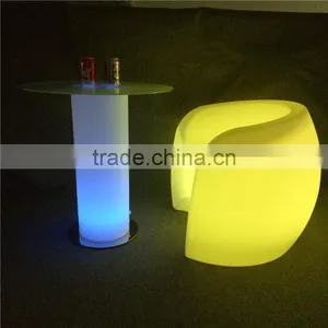 Factory Supplying Leisure Style Led Sofa Sets / Hot Sale Led Glowing and Illuminating Sofa thumbnail-1