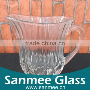 Glass Water Jug With Side Handle for Cooling Water thumbnail-1