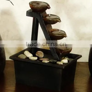 Four Tiered Step Tabletop Water Fountain thumbnail-2