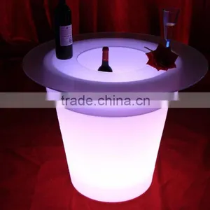 Modern Light up Led Ice Bucket Illiminated Party Used Glowing Flower Pot thumbnail-5