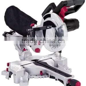 1400W Aluminium Cutting Cut Off Machine Circular Saw Electric Power 210mm Sliding Miter Saw thumbnail-1