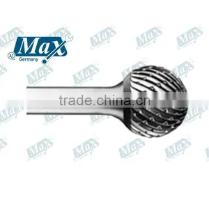 Carbide Rotary Burr 10 mm (Shape D - Ball Shape) thumbnail-1