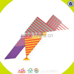 Wholesale Accractive Design Tangram Game Toy for Kids Colorful Tangram Toy to Exercise Children's Intelligence W11D001 thumbnail-6