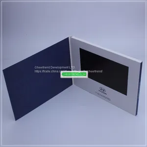 All-angle-viewing HD IPS Screen 7 Inch Video Brochure With Headphone Jack Design thumbnail-2