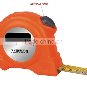 Professional Tape Measure With Rubber Grip Inch and Metric Scale Blade thumbnail-1